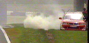 The engine blow!