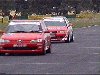 Dave behind Roger Moen in qualifying