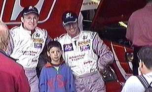 Kevin and Bill posing!