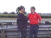 Andy Scott talking with Paul Hetherington