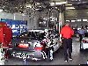 Inside the garage